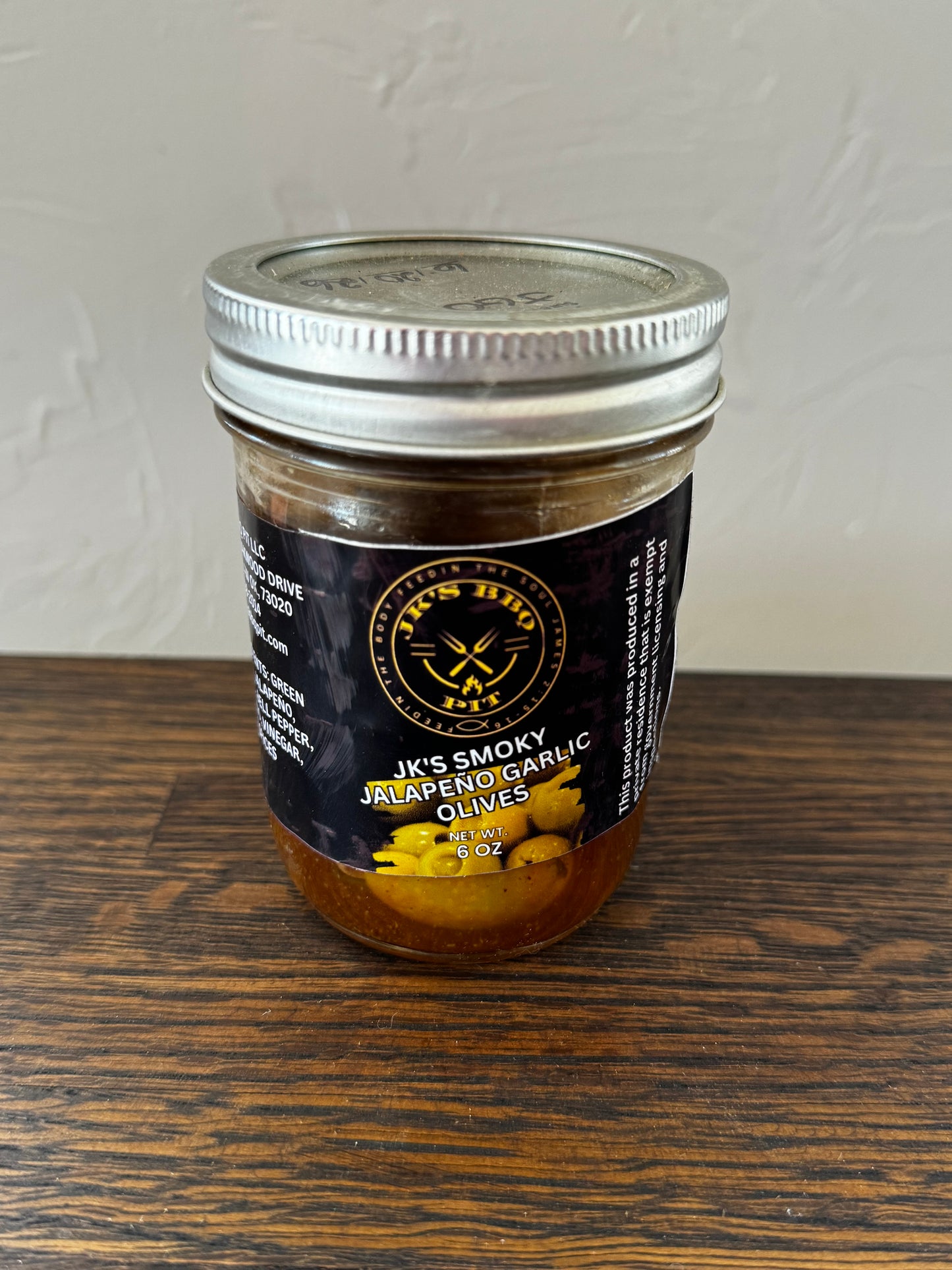 JK's Smokey Jalapeno Olives