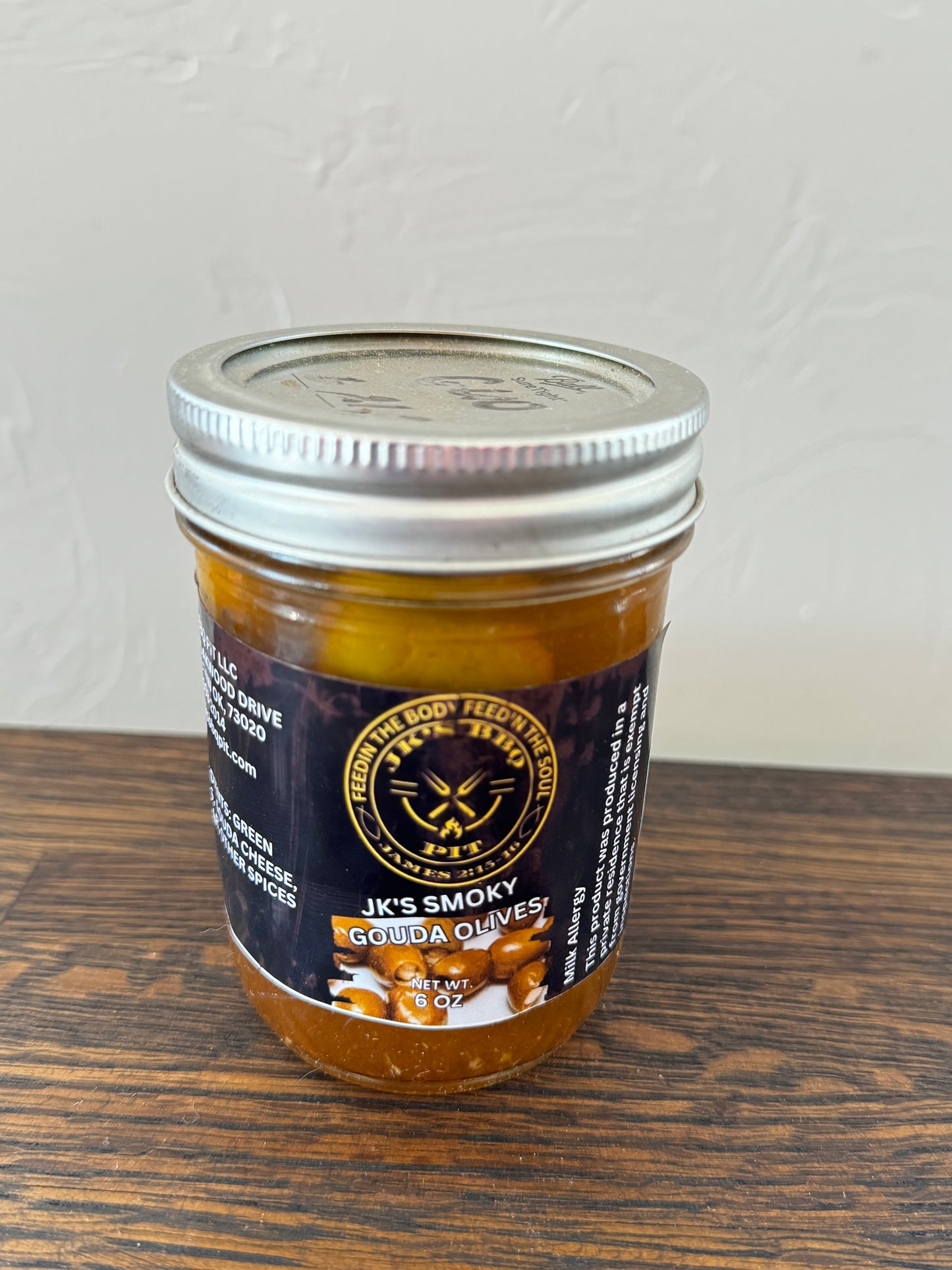 JK's Smokey Gouda Olives