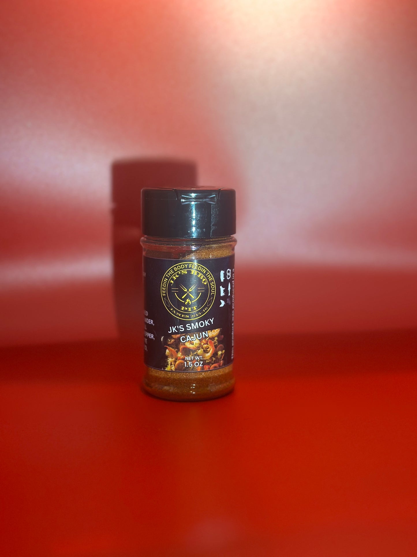 Bottle of JK's Smoky Cajun