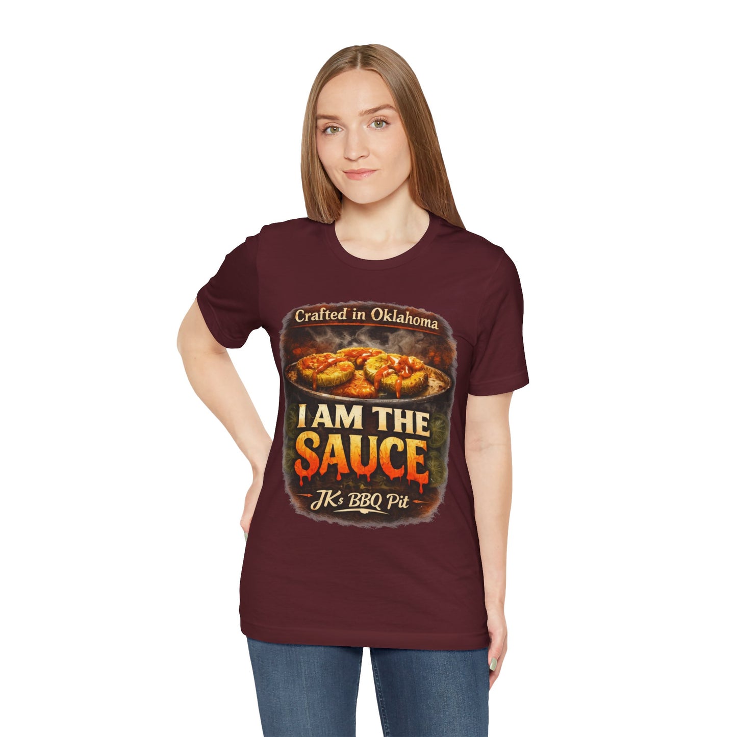 I Am The Sauce BBQ T-Shirt — Crafted in Oklahoma Grill Shirt