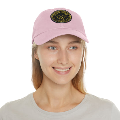 JK’s BBQ Pit Dad Hat – “Feed the Body, Feed the Soul” Leather Patch Cap