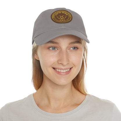 JK’s BBQ Pit Dad Hat – “Feed the Body, Feed the Soul” Leather Patch Cap