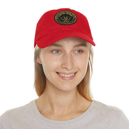 JK’s BBQ Pit Dad Hat – “Feed the Body, Feed the Soul” Leather Patch Cap