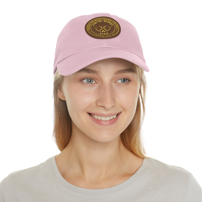 JK’s BBQ Pit Dad Hat – “Feed the Body, Feed the Soul” Leather Patch Cap