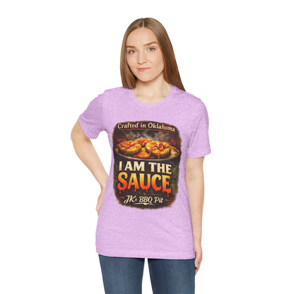 I Am The Sauce BBQ T-Shirt — Crafted in Oklahoma Grill Shirt