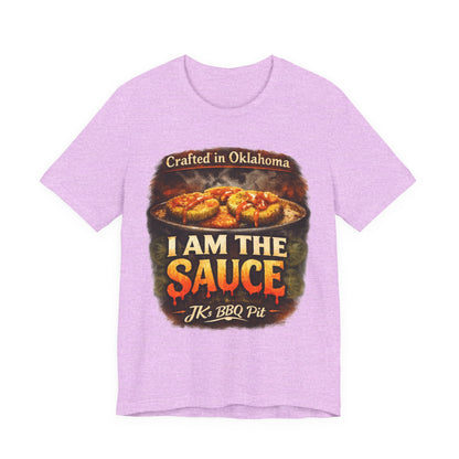 I Am The Sauce BBQ T-Shirt — Crafted in Oklahoma Grill Shirt