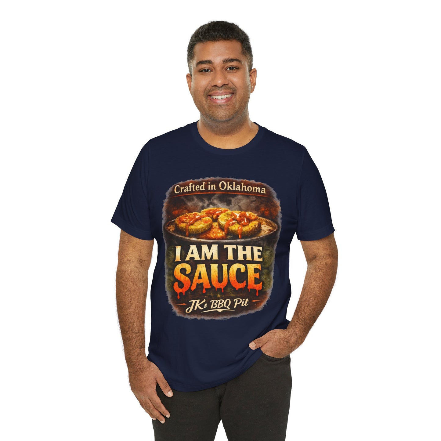I Am The Sauce BBQ T-Shirt — Crafted in Oklahoma Grill Shirt