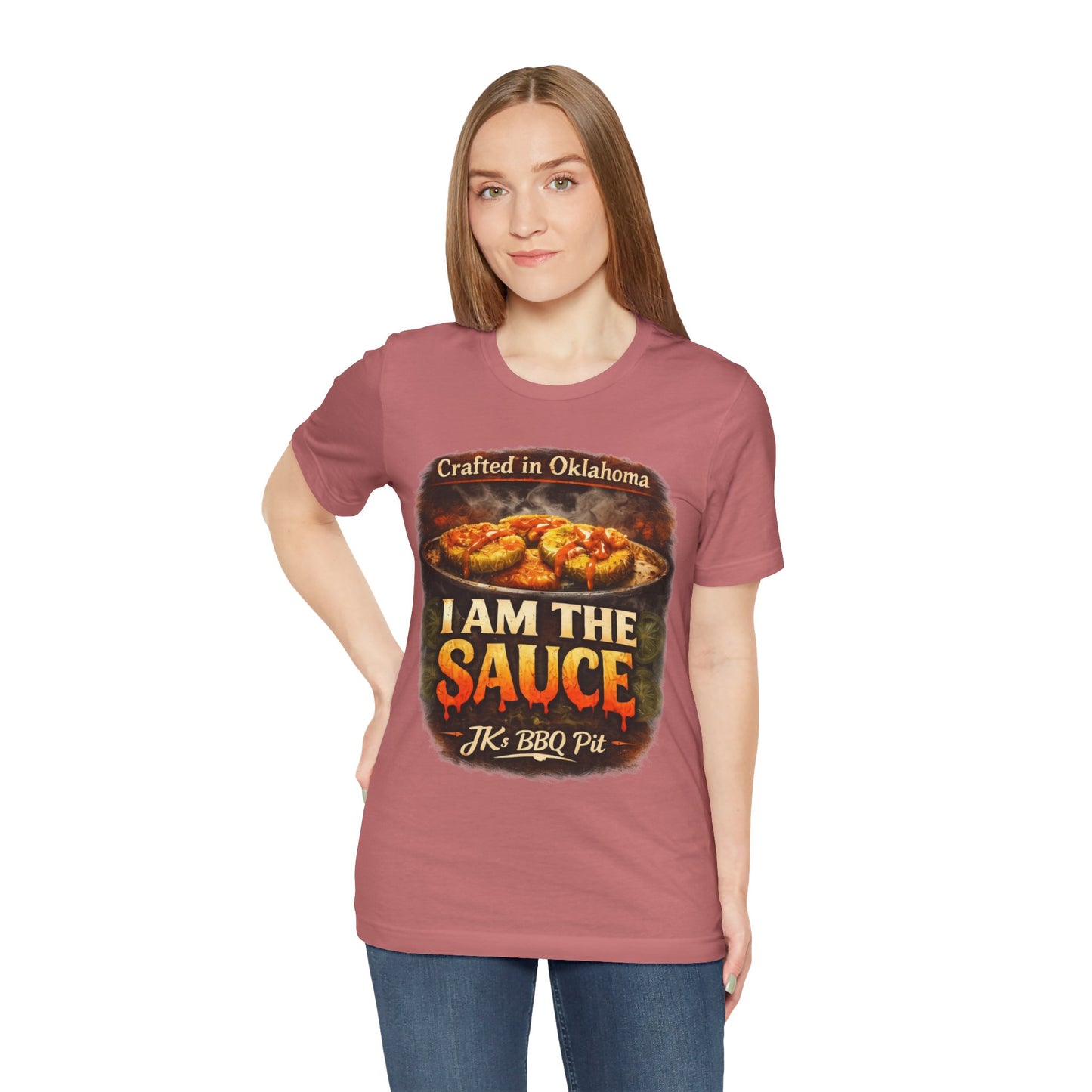 I Am The Sauce BBQ T-Shirt — Crafted in Oklahoma Grill Shirt