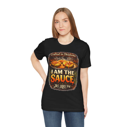I Am The Sauce BBQ T-Shirt — Crafted in Oklahoma Grill Shirt