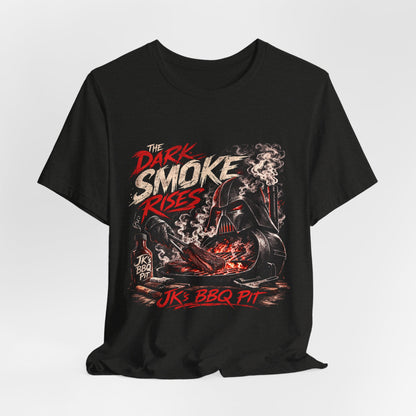 JK’s BBQ Pit “The Dark Smoke Rises” T-Shirt – Pitmaster Grill Tee