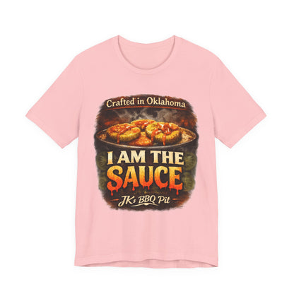 I Am The Sauce BBQ T-Shirt — Crafted in Oklahoma Grill Shirt