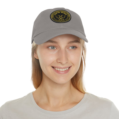 JK’s BBQ Pit Dad Hat – “Feed the Body, Feed the Soul” Leather Patch Cap