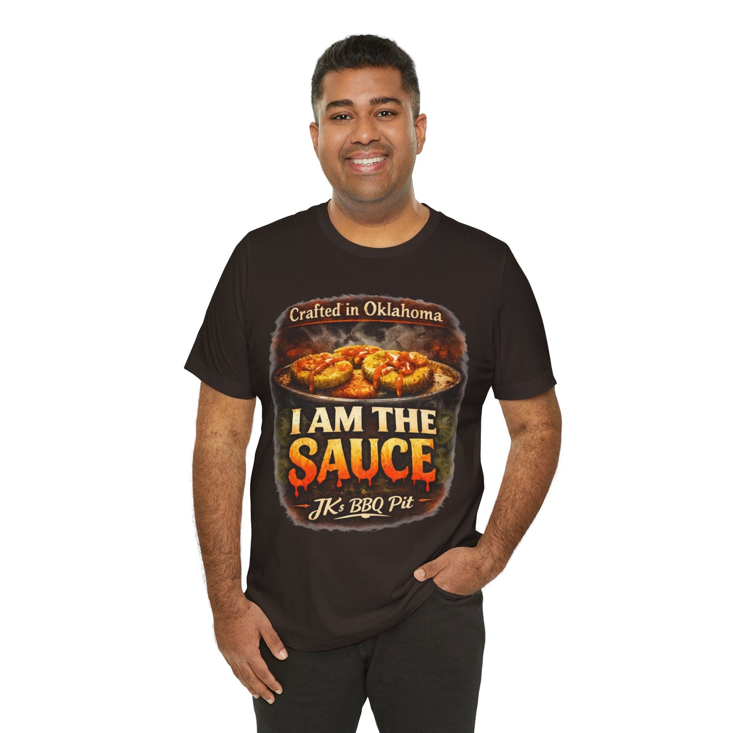 I Am The Sauce BBQ T-Shirt — Crafted in Oklahoma Grill Shirt