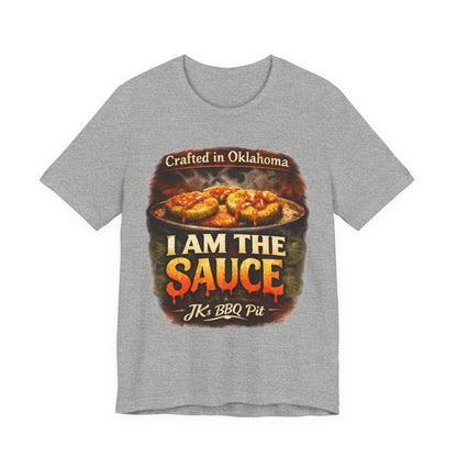 I Am The Sauce BBQ T-Shirt — Crafted in Oklahoma Grill Shirt