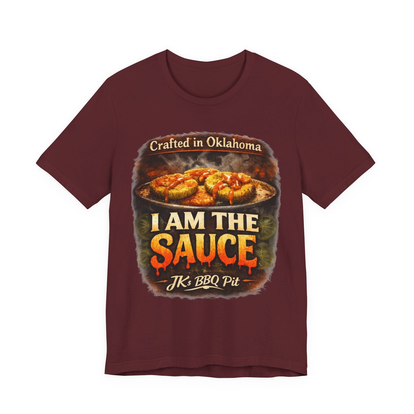 I Am The Sauce BBQ T-Shirt — Crafted in Oklahoma Grill Shirt