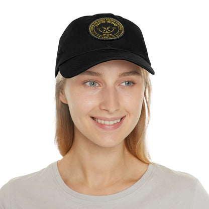 JK’s BBQ Pit Dad Hat – “Feed the Body, Feed the Soul” Leather Patch Cap