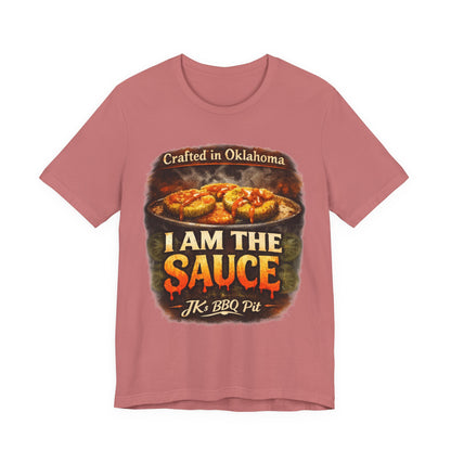I Am The Sauce BBQ T-Shirt — Crafted in Oklahoma Grill Shirt