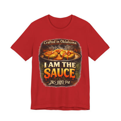 I Am The Sauce BBQ T-Shirt — Crafted in Oklahoma Grill Shirt