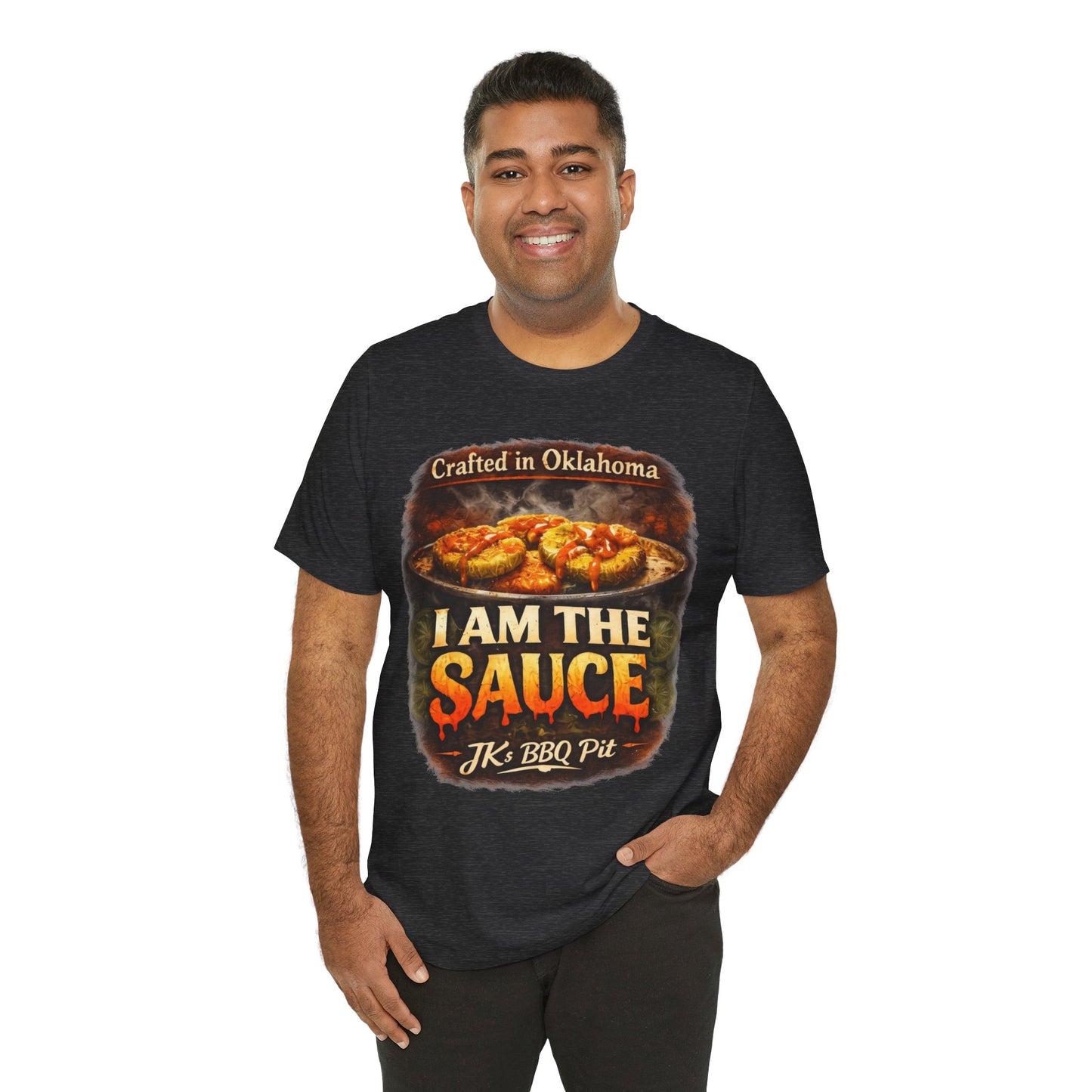 I Am The Sauce BBQ T-Shirt — Crafted in Oklahoma Grill Shirt
