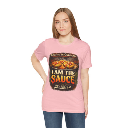 I Am The Sauce BBQ T-Shirt — Crafted in Oklahoma Grill Shirt