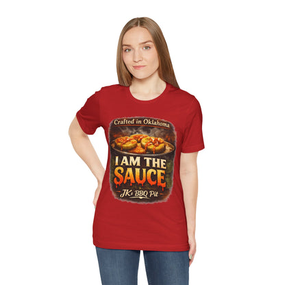 I Am The Sauce BBQ T-Shirt — Crafted in Oklahoma Grill Shirt