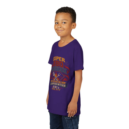 Youth Tee - "Super BBQ Sidekick" Kids Grilling T-Shirt