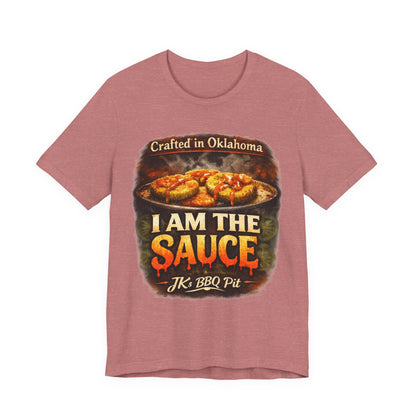 I Am The Sauce BBQ T-Shirt — Crafted in Oklahoma Grill Shirt