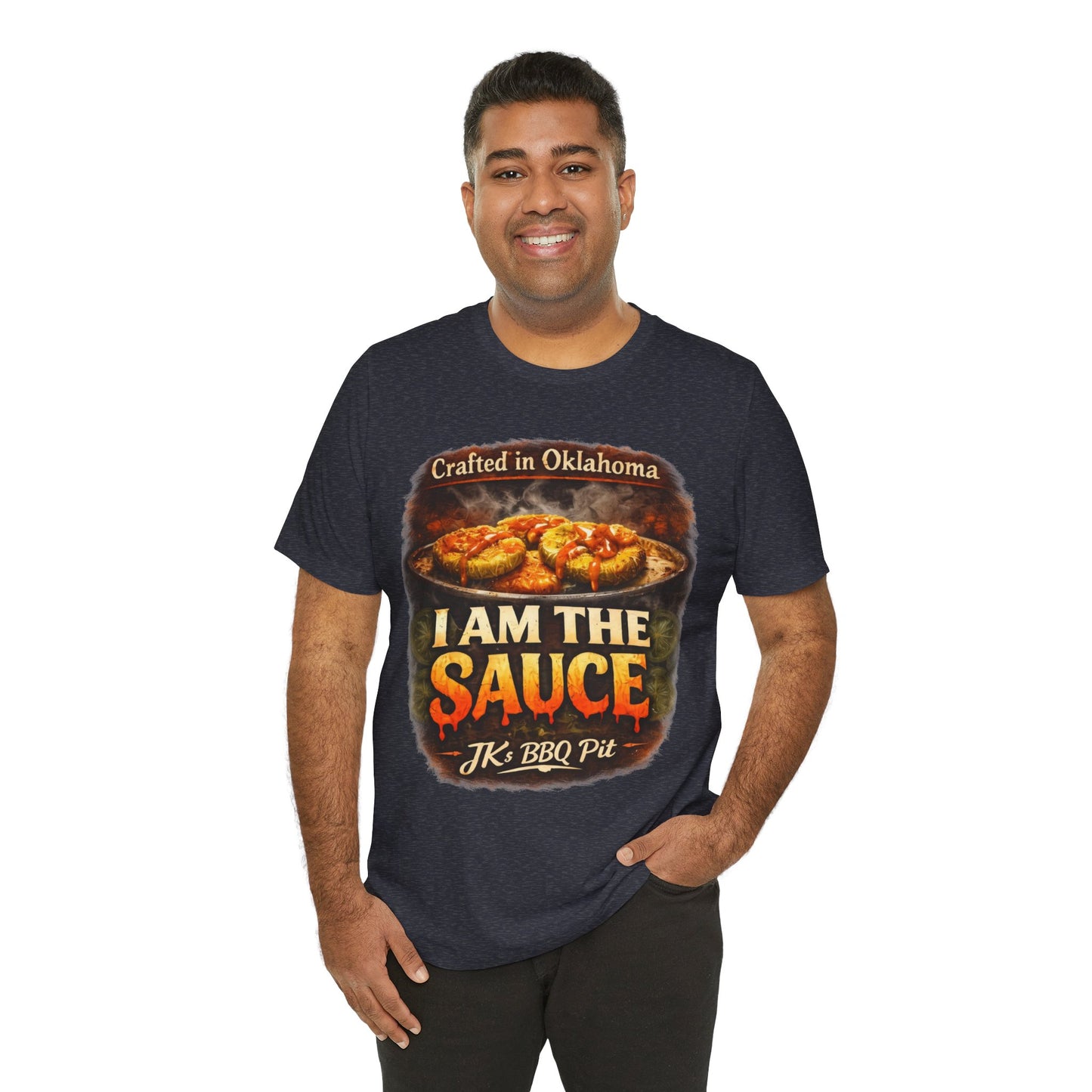 I Am The Sauce BBQ T-Shirt — Crafted in Oklahoma Grill Shirt