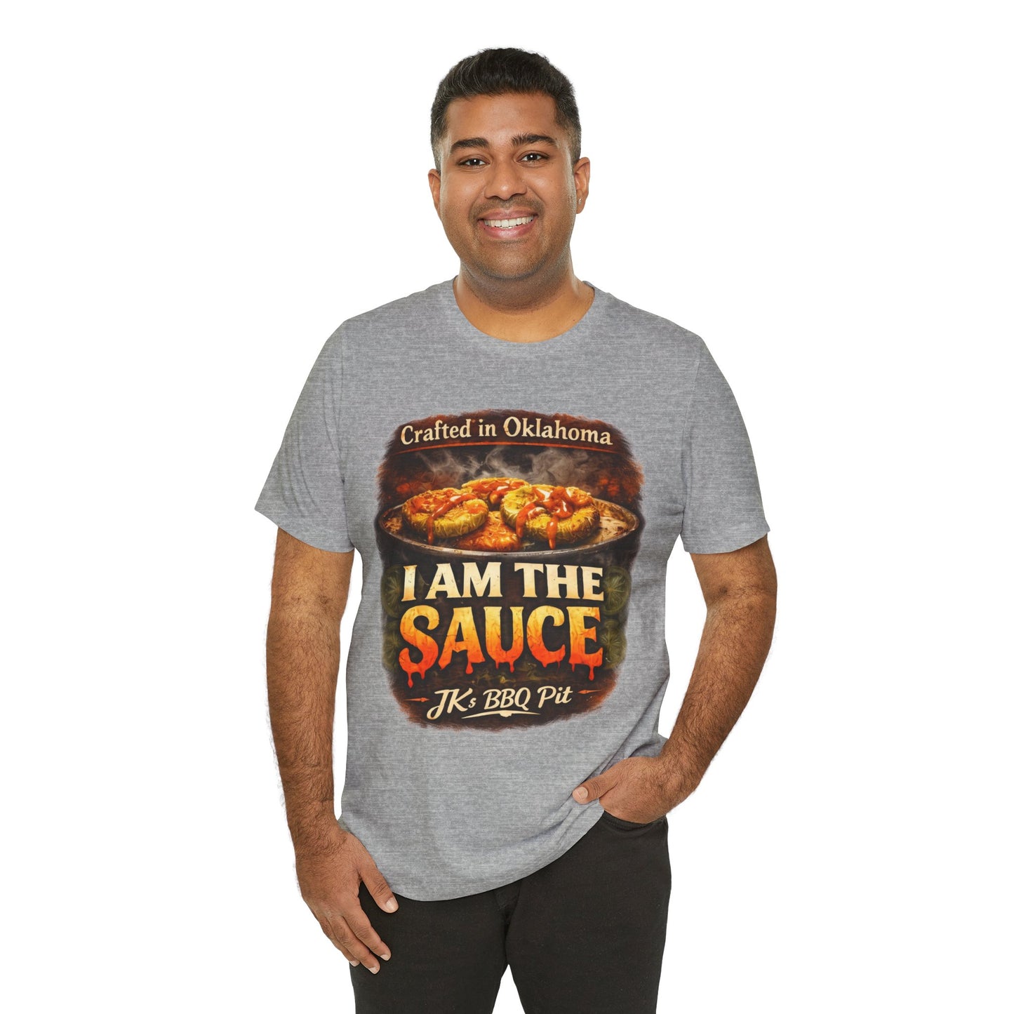 I Am The Sauce BBQ T-Shirt — Crafted in Oklahoma Grill Shirt
