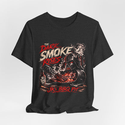 JK’s BBQ Pit “The Dark Smoke Rises” T-Shirt – Pitmaster Grill Tee