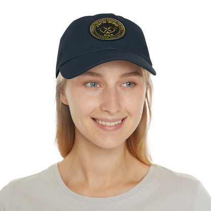 JK’s BBQ Pit Dad Hat – “Feed the Body, Feed the Soul” Leather Patch Cap