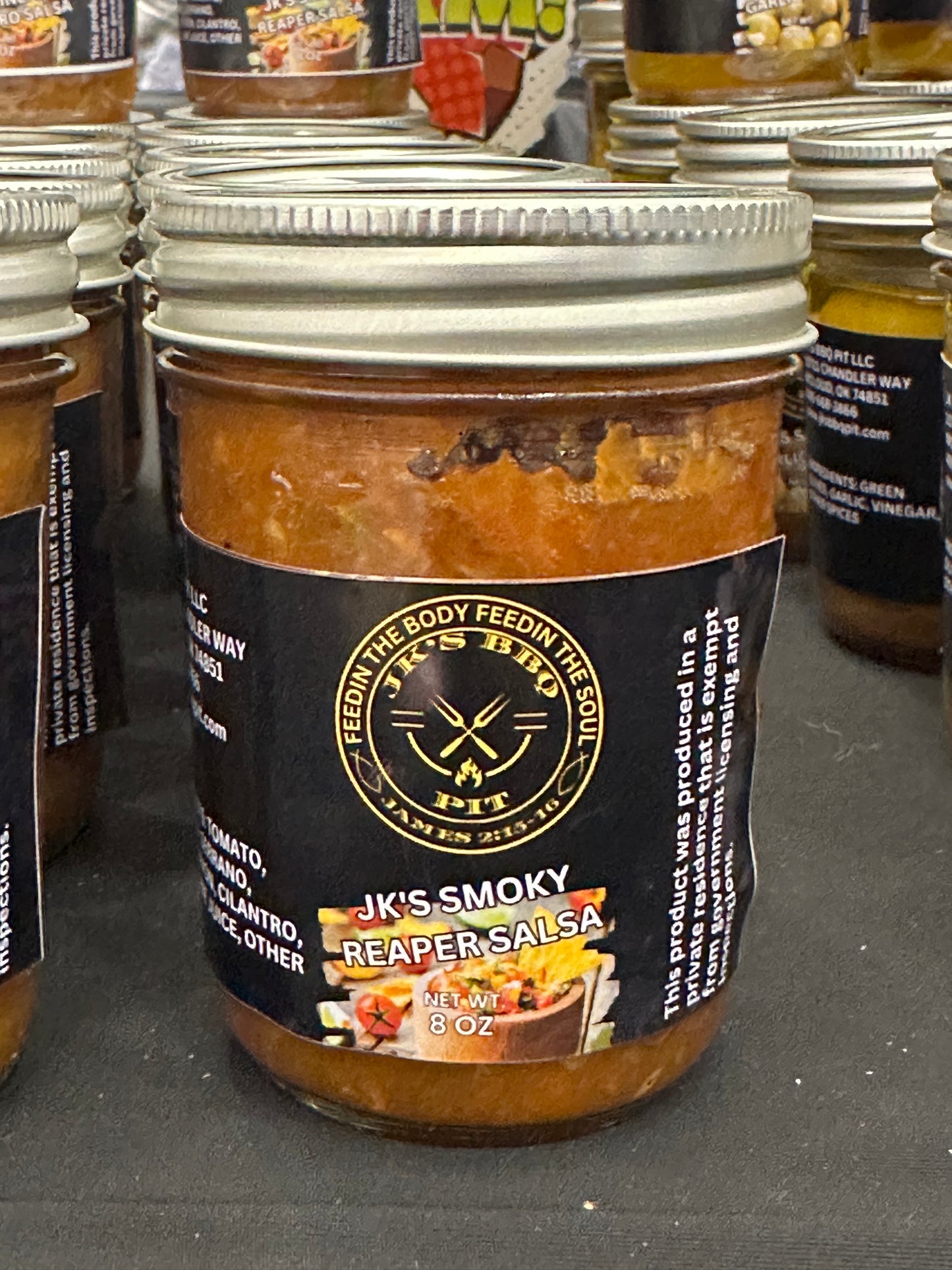 Carolina Reaper Smoked Salsa – Extreme Heat, Real Smoke