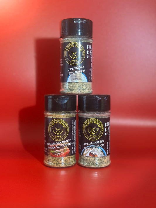 Ranch Lovers’ Bundle – Smoky BBQ Ranch, Smoky Ranch Steak & Jalapeño Bacon Ranch