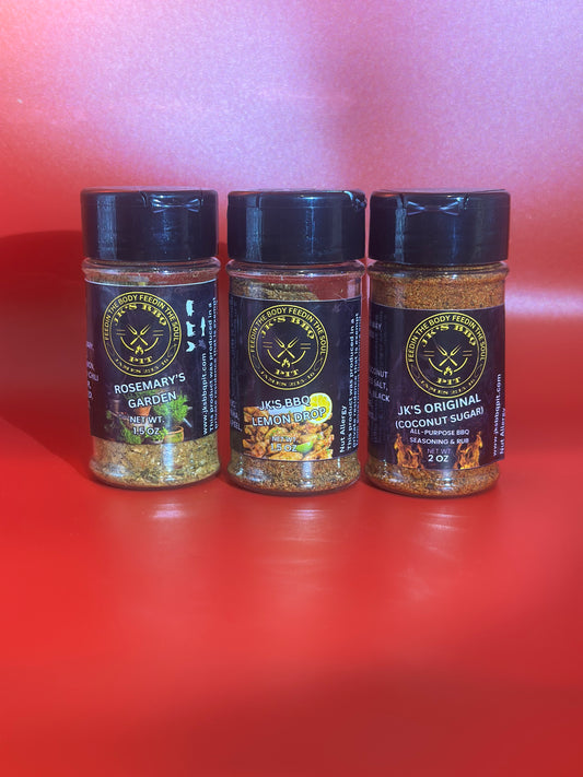 Low Sodium • Sweetened with Coconut Sugar – BBQ Rub Bundle