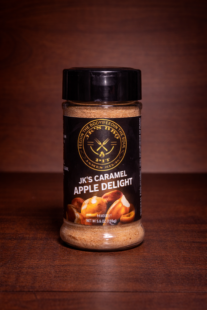 1.5 oz caramel apple delight seasoning for apples, desserts, and baking – sweet pitmaster blend by JK’s BBQ Pit