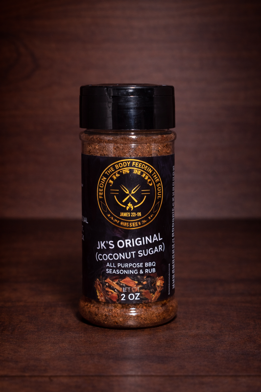 2 oz coconut sugar BBQ seasoning rub for chicken, pork, ribs, and grilling – all purpose pitmaster blend by JK’s BBQ Pit