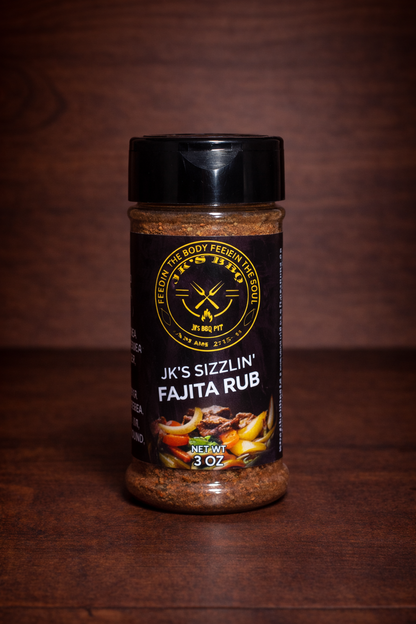2 oz fajita seasoning rub for chicken, steak, and vegetables – Tex-Mex pitmaster blend by JK’s BBQ Pit