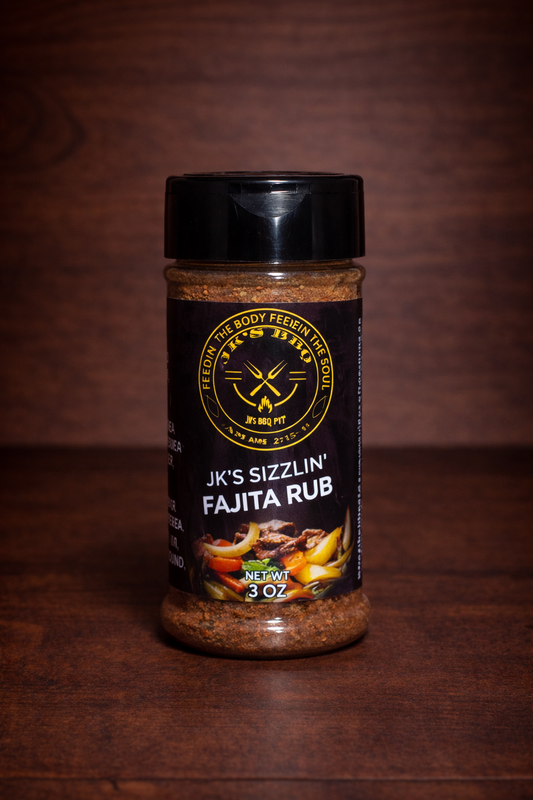 2 oz fajita seasoning rub for chicken, steak, and vegetables – Tex-Mex pitmaster blend by JK’s BBQ Pit